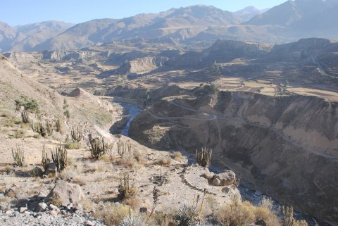 valle e canyon del Colca